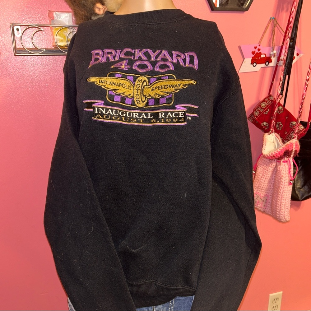Brickyard 400 Black Sweatshirt